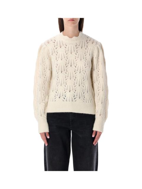 Isabel Marant Étoile Ivory Lace Knit Sweater Marant étoile