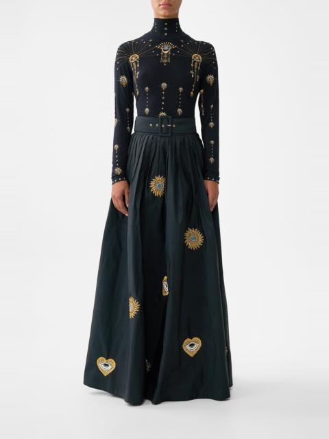 CAMILLA JERSEY TURTLENECK