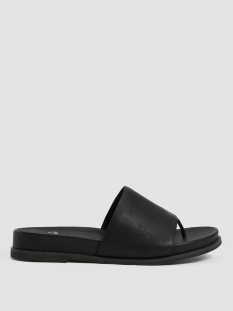 EILEEN FISHER Duet Tumbled Leather Sandal