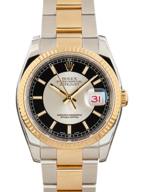 ROLEX Rolex Datejust 116233 Tuxedo Dial