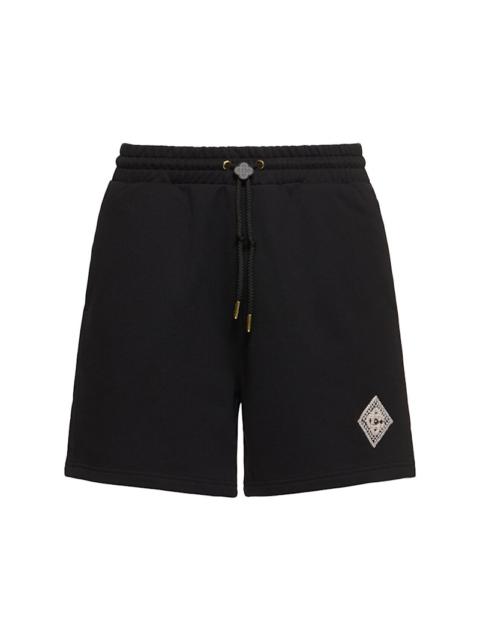Pearl Diamond CC patch sweat shorts