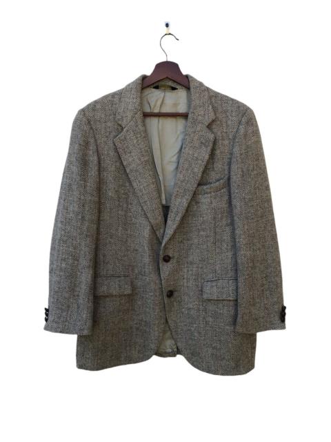 Other Designers Harris Tweed Stafford 100% Scottish Wool Blazer Jacket