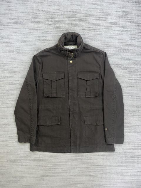 Other Designers Japanese Brand × Vintage - Vtg Ikka Genuine Comfort Nice Brown Fullzip Cotton Jacket