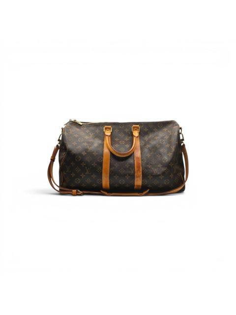 Louis Vuitton Keepall Bandouliere 45 Monogram Canvas Travel Duffle Bag