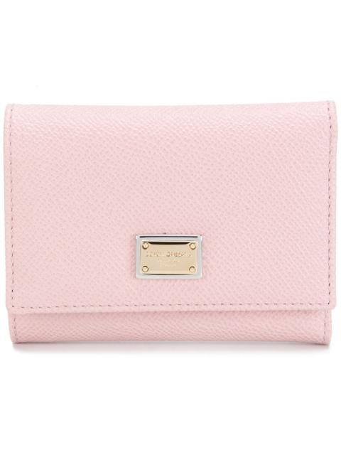 Dolce & Gabbana Dolce & Gabbana Women Leather Flap French Wallet