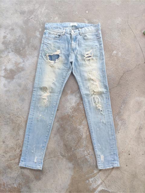 Other Designers Japanese Brand - Vintage Digreen Brand skinny Denim faded Distressed Pants