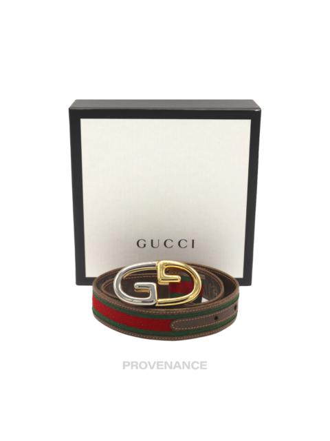 Other Designers Gucci GG Web Belt