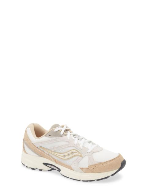 Saucony Saucony Ride Millenium Sneaker in White/Sand- Suede at Nordstrom