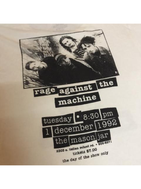 Other Designers Band Tees × Japanese Brand - Rage against the machine 2017