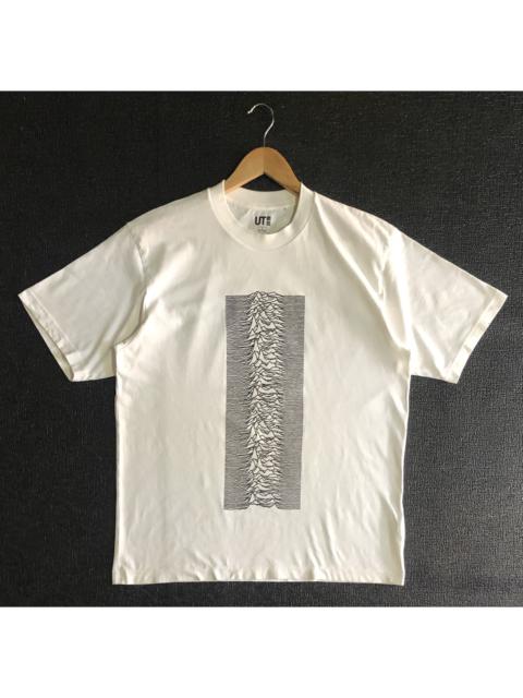 Other Designers Uniqlo - UNIQLO X PETER SAVILLE AND JOY DIVISION SHIRT WITH BIG LOGO