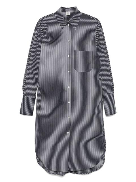 Toteme Women Striped Cotton Shirtdress