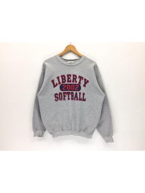 Other Designers Vintage Liberty Softball University Basketball Sweatshirt