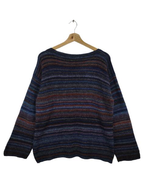 Other Designers Brand - Fuzzy Wool Sweater Mohair Multicolour Unbranded