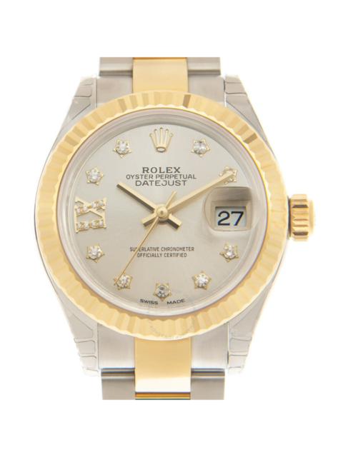 ROLEX Rolex Lady Datejust Automatic Chronometer Diamond Silver Dial Ladies Watch 279173SDRO