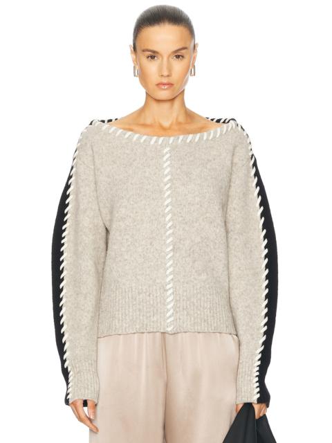 AISLING CAMPS Whip Stitch Sweater