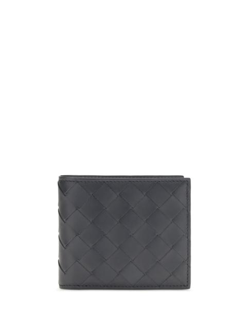 Bottega Veneta Bottega Veneta Intrecciato Wallet Space-Silver