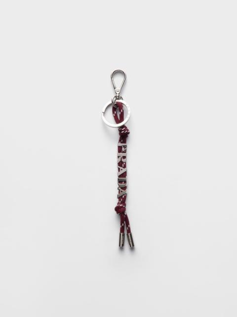 Prada Prada Speedrock cord key ring
