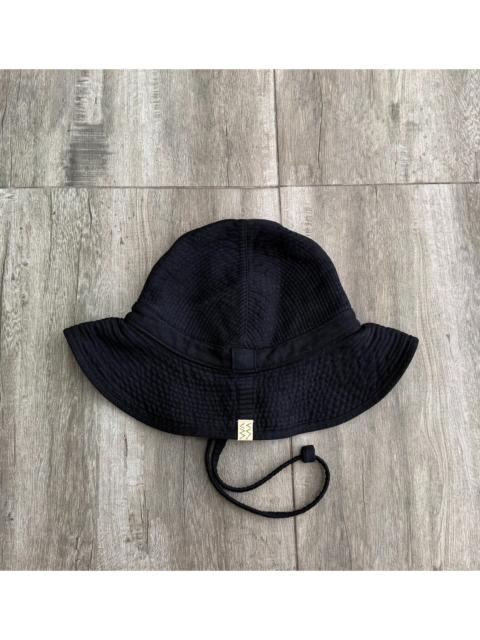 visvim visvim PANAMKA SCOUT MOLESKIN Black Bucket Hat