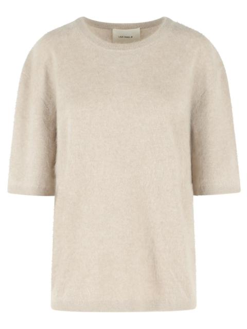LISA YANG Lisa Yang 'Maren' Sand Cashmere Sweater Women