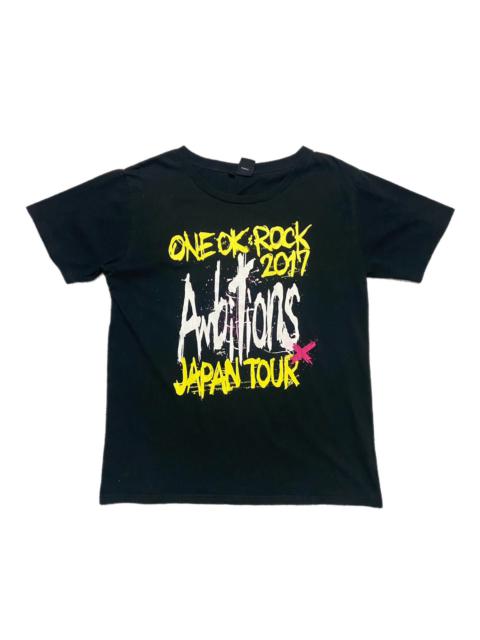 Other Designers Japanese Brand - One Ok Rock Anbitions Japan Tour 2017 Tshirt