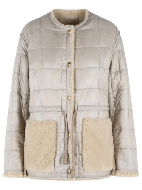 Moncler Moncler 'Tipule' Reversible Light Beige Polyamide Jacket Women