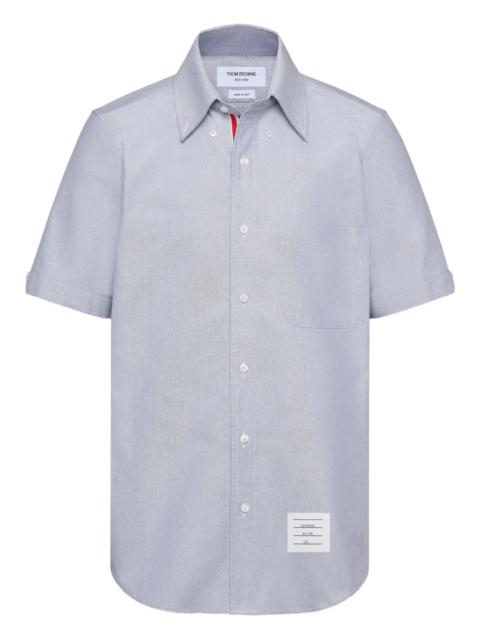 Thom Browne Oxford Short Sleeve Shirt Men