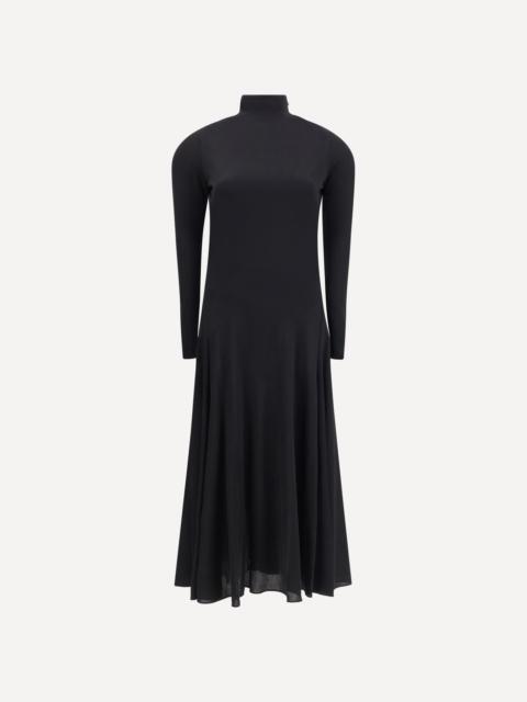 Alaïa Fluid Jersey Heart Dress