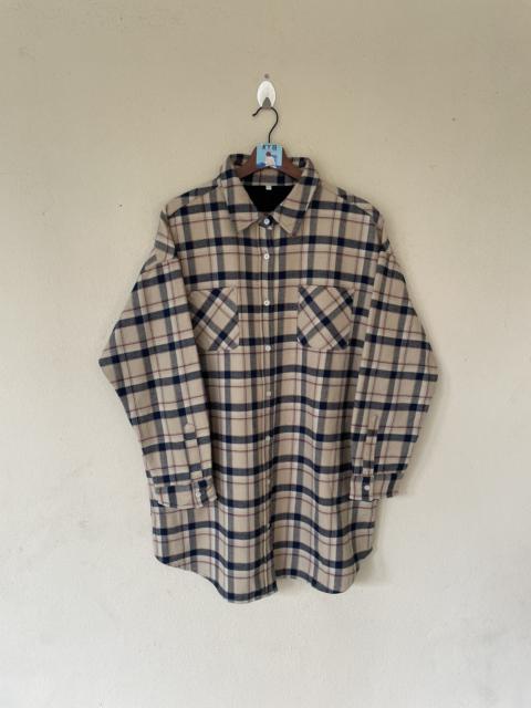 Other Designers Japanese Brand - TOPVALU JAPANESE LONG FLANNEL JACKET