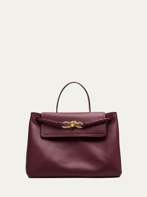 Bottega Veneta Andiamo Medium Leather Top-Handle Bag