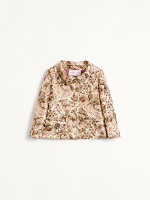Valentino APRES L'HIVER MATELASSE' ROSE LUREX JACKET