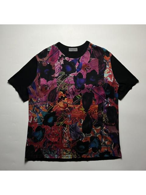Yohji Yamamoto Yohji Yamamoto Pour Homme - SS23 Floral Collage Graphic Tee