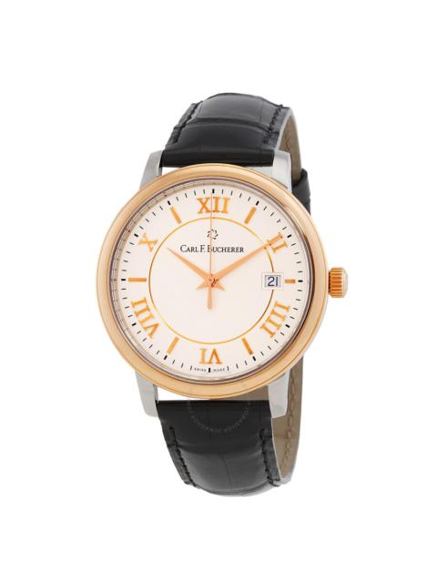 Other Designers Carl F. Bucherer Adamavi 39mm Automatic Silver Dial Men's Watch 00.10314.07.15.01