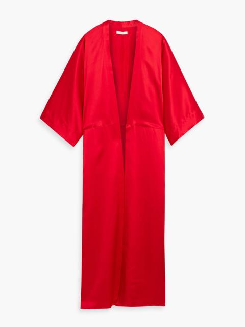 THE SEI Silk-satin kimono
