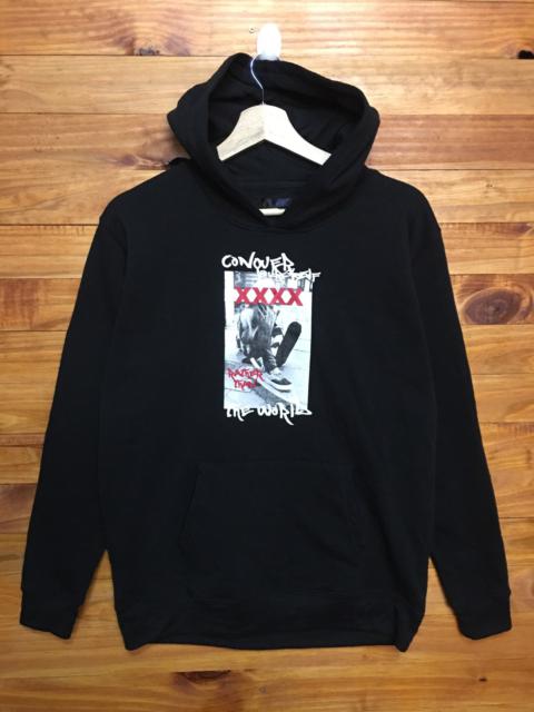 Other Designers Japanese Brand - NICE DESIGN SKATE PRINT HOODIE