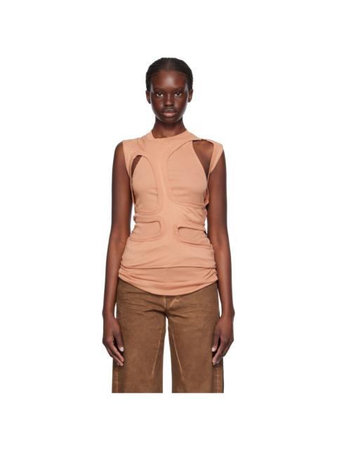 Rick Owens DRKSHDW Pink Membrane I Tank Top