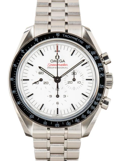 OMEGA Used Omega Speedmaster 42MM White Dial Moonwatch Professional