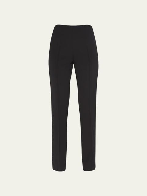 AKRIS Melissa Silk Marocain Pants