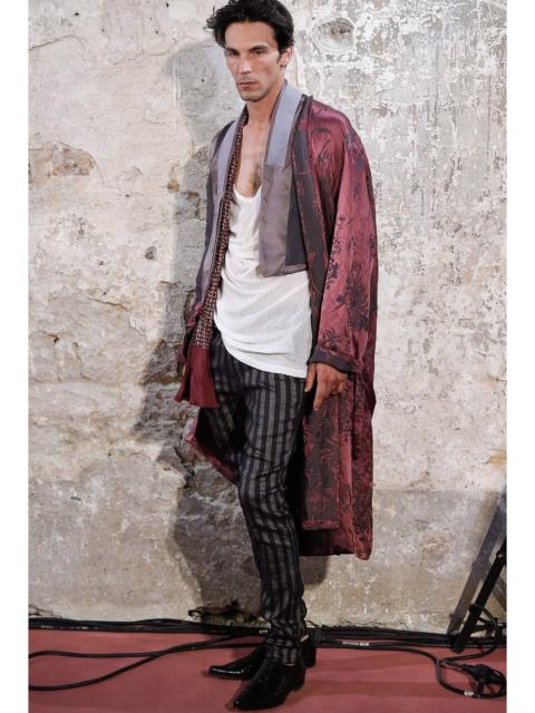 Haider Ackermann SS15 Stretch Cotton/Linen Skinny Pants