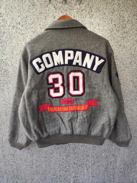 Other Designers Vintage - Last Drop Vtg 80s Vtg McGregor jacket Varsity Rare Design