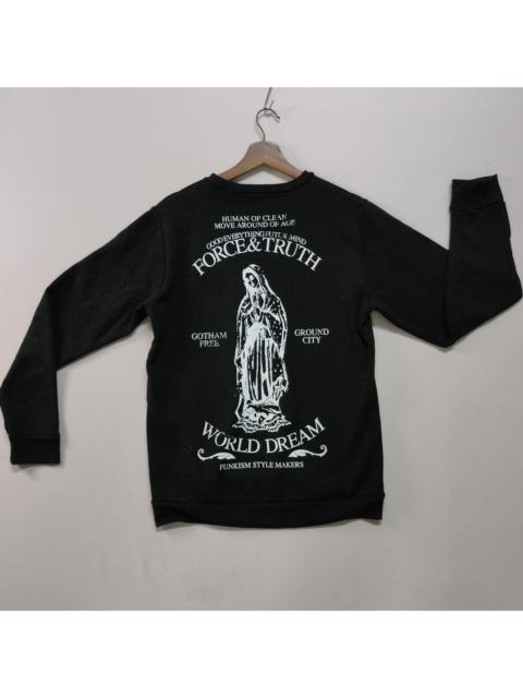 Other Designers Vintage - VINTAGE DEBUT RARE BIG LOGO SWEATSHIRT JUMPER