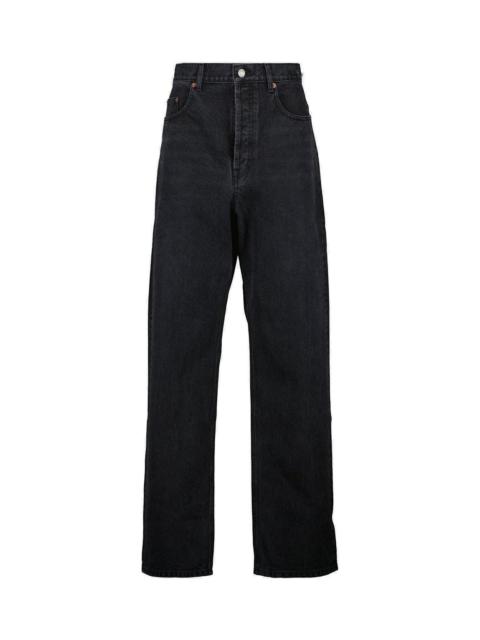 SAINT LAURENT Carrot-fit High Waist Jeans