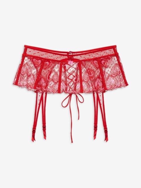 For Love & Lemons Heartbeat Garter Belt