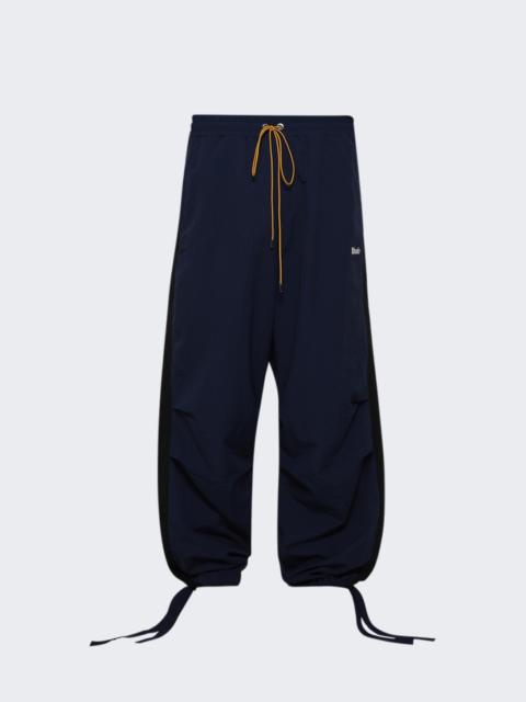 Rhude Chevron Color-block Track Pant Blue And Black