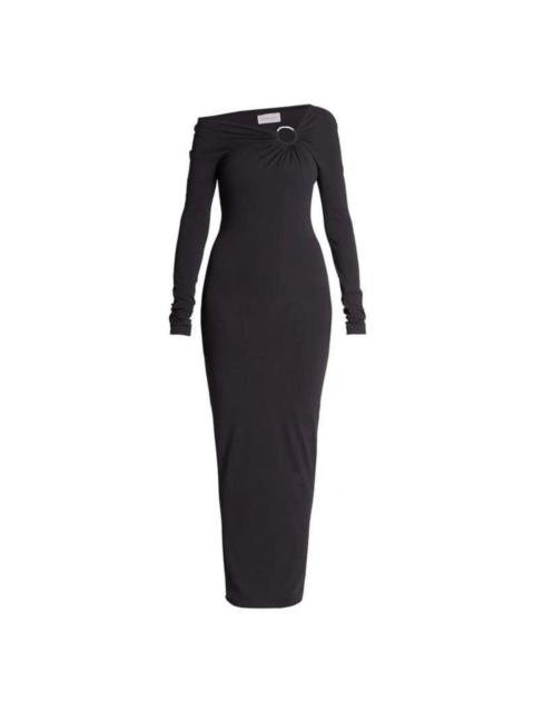ALEXANDRE VAUTHIER Embellished Jersey Off-The-Shoulder Dress