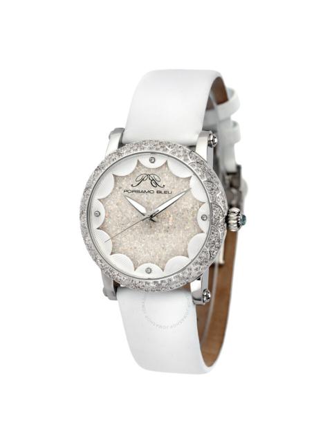 Other Designers Porsamo Bleu Genevieve Quartz White Dial Ladies Watch 681AGEL