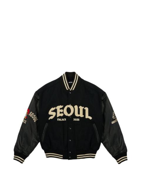 PALACE PALACE SCHOTT CWU 90'S FIT BOMBER JACKET BLACK