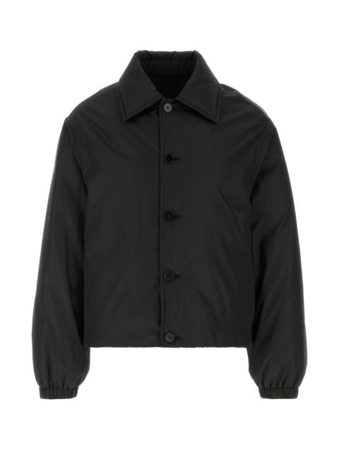 Jil Sander Black polyester padded jacket