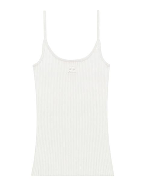 courrèges Courreges Women "Reedition" Knit Tank Top