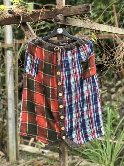 Other Designers Vintage - Vintage Multi Plaid Skirt by Marine Sanforized