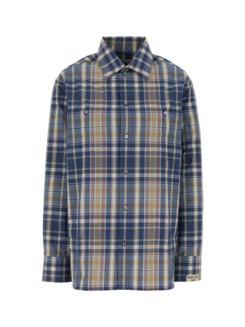 Golden Goose Embroidered cotton shirt